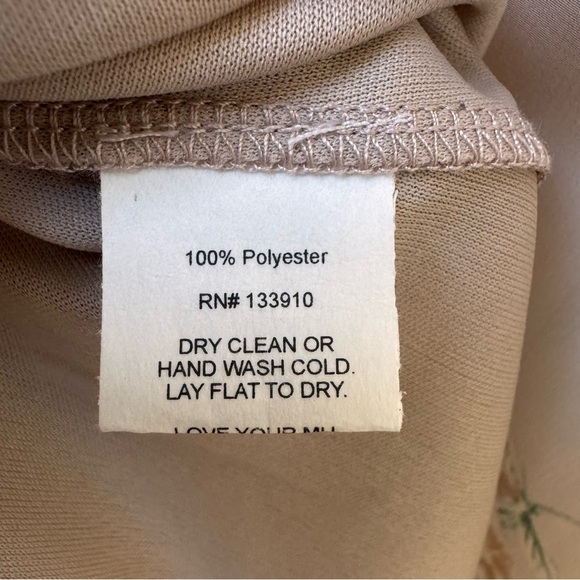 NWT Show Me Your MuMu Audrey Maxi Floral Dress Pink and Cream Small - Picture 11 of 14